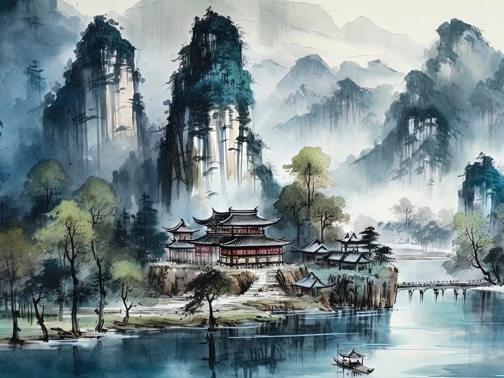 Chinese Landscape Painting 9