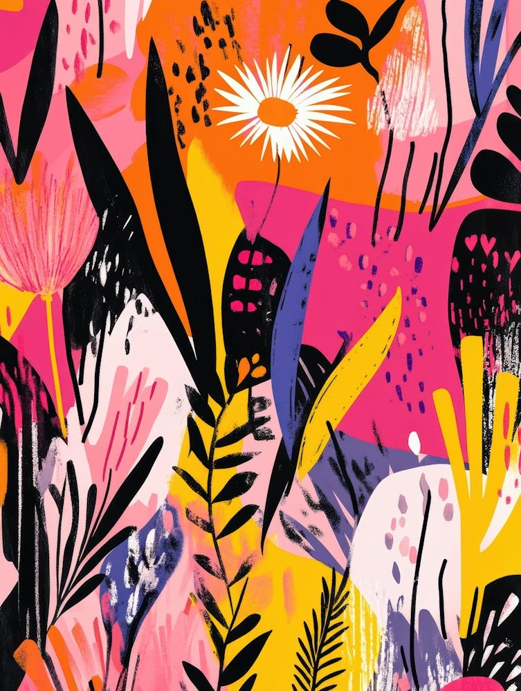 Abstract Floral Pattern 30