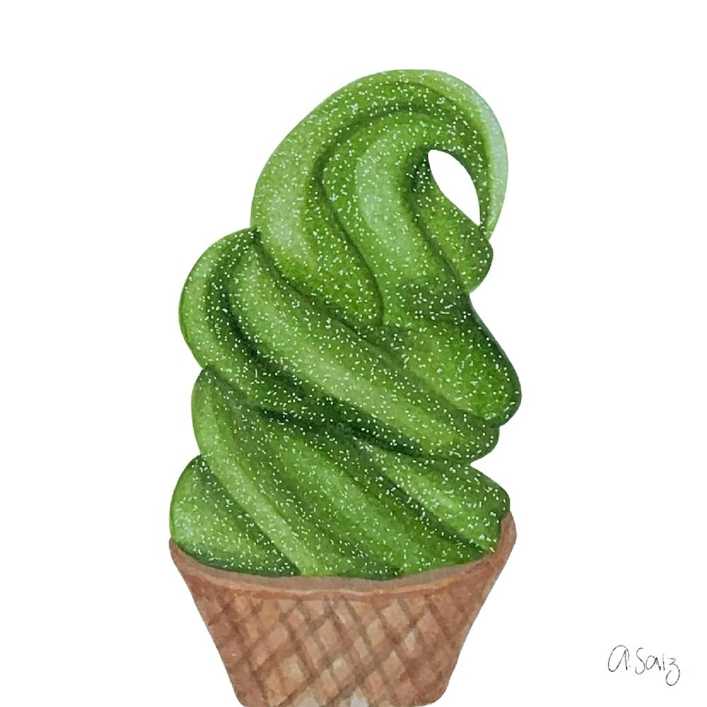 Green Ice Crem