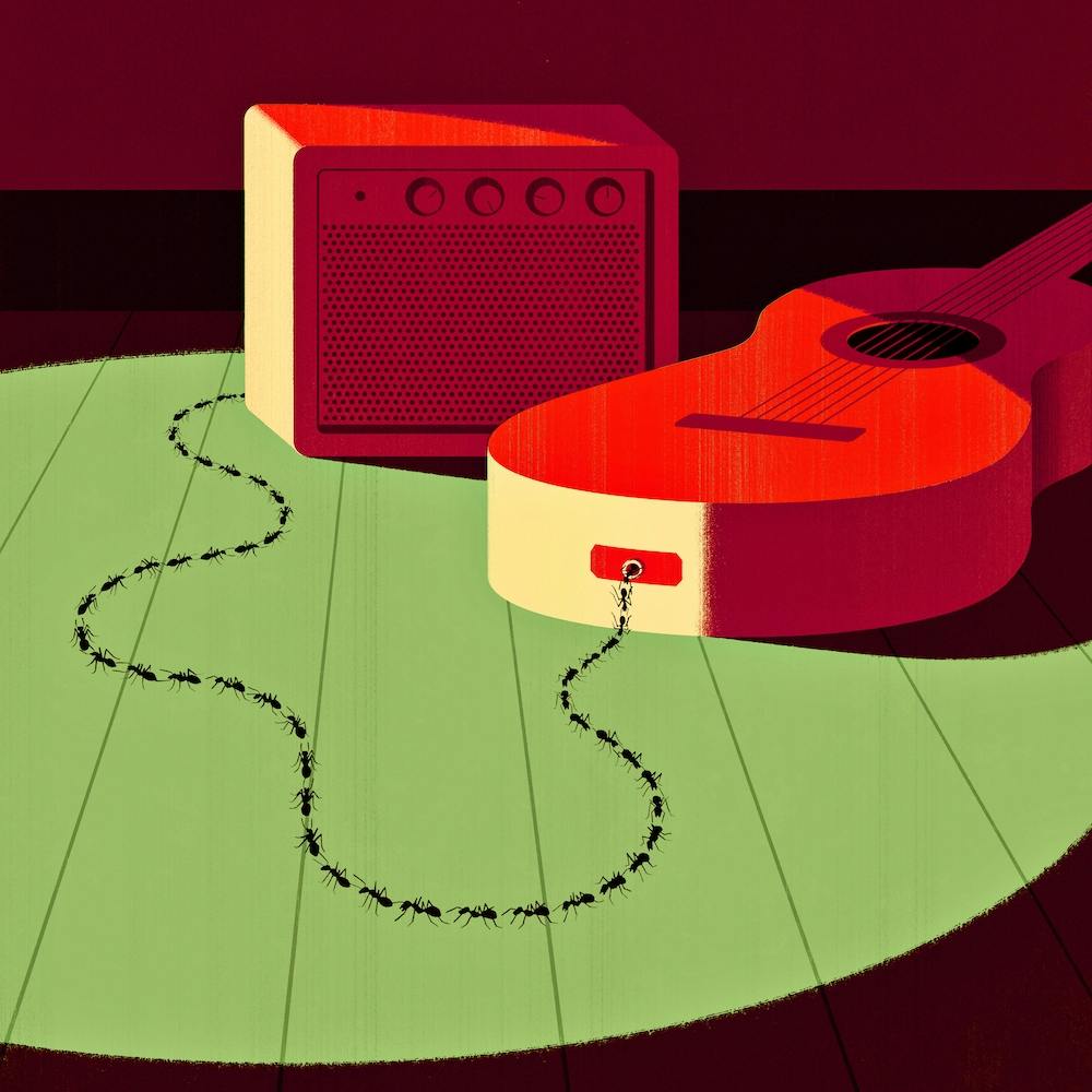 Ants Marching Square