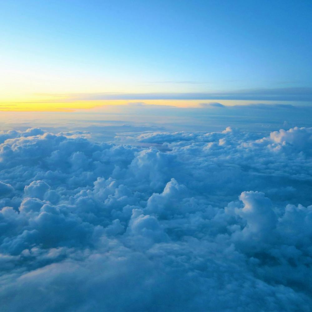 Sunrise Over Clouds