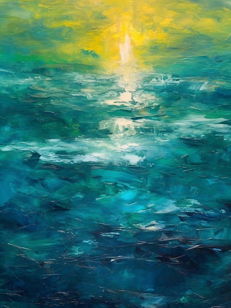 Sunrise Over The Ocean