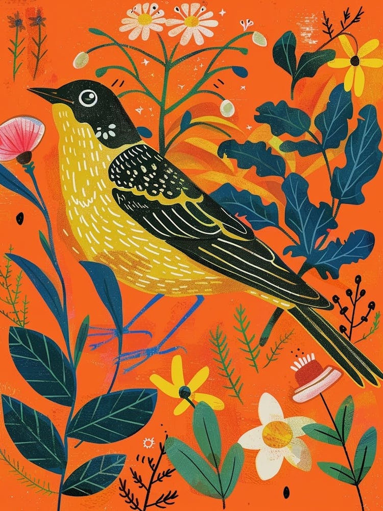 Spring Birds Cowbird 4