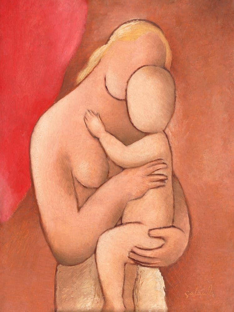 Mother With Child (1934), Mikuláš Galanda