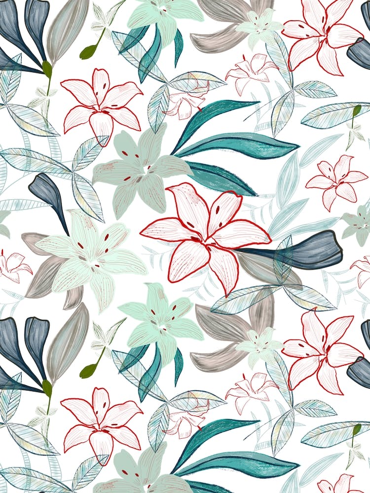 Exotic Lily White