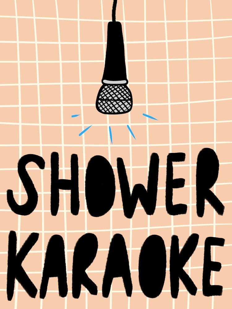 Shower Karaoke Orange