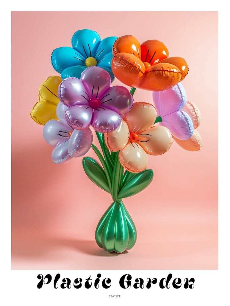 Dreamy Inflatable Flowers Poster Statice 1