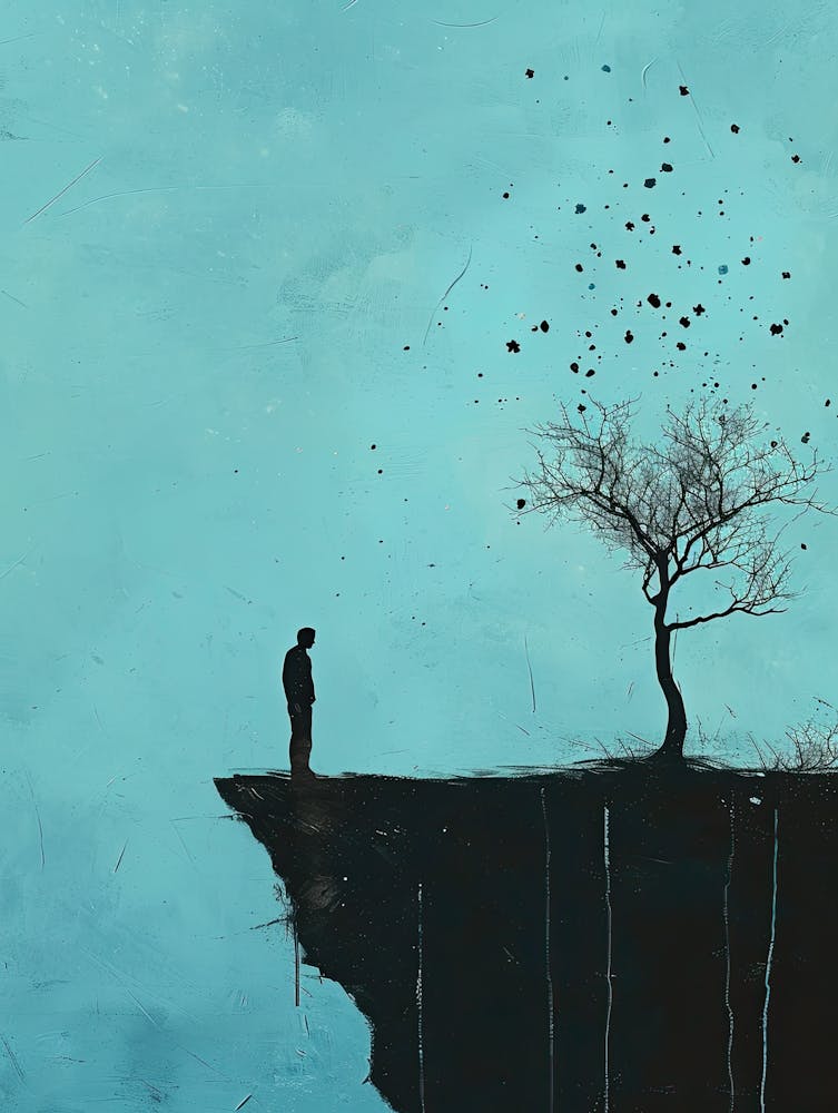 Tree On A Cliff, Minimalism