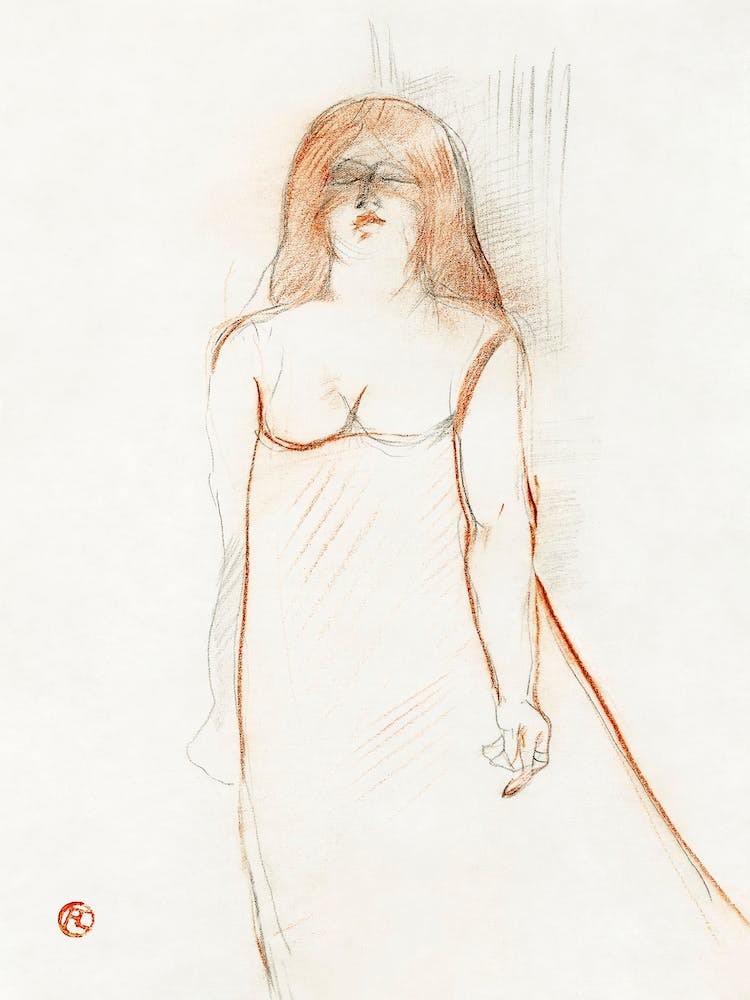 Mademoiselle Cocyte (1900), Henri de Toulouse-Lautrec