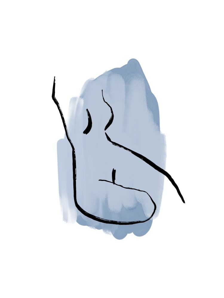 Drawing Of A Woman'S Body