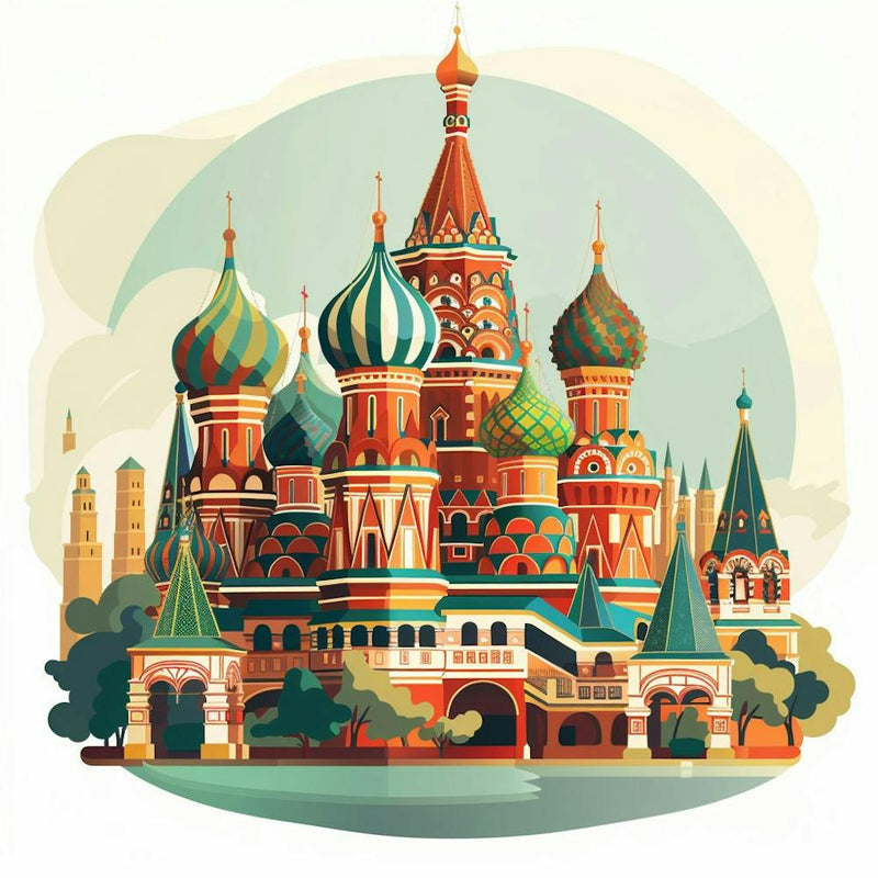 St Basil'S Cathedral In Moscow