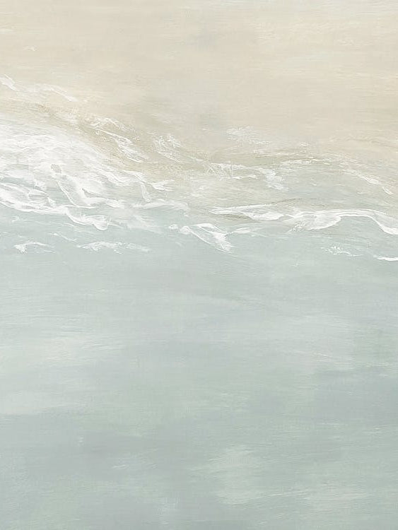 Tranquility - Abstract Water Beach Modern Coastal Landscape Painting