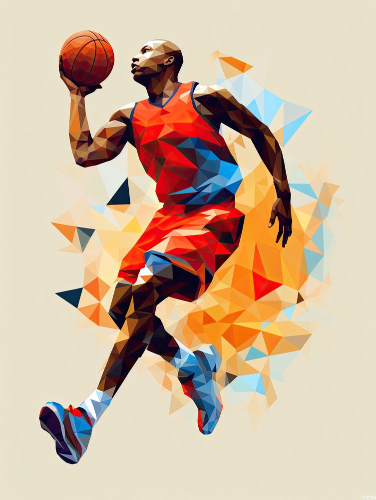 Basketball Player minimalism