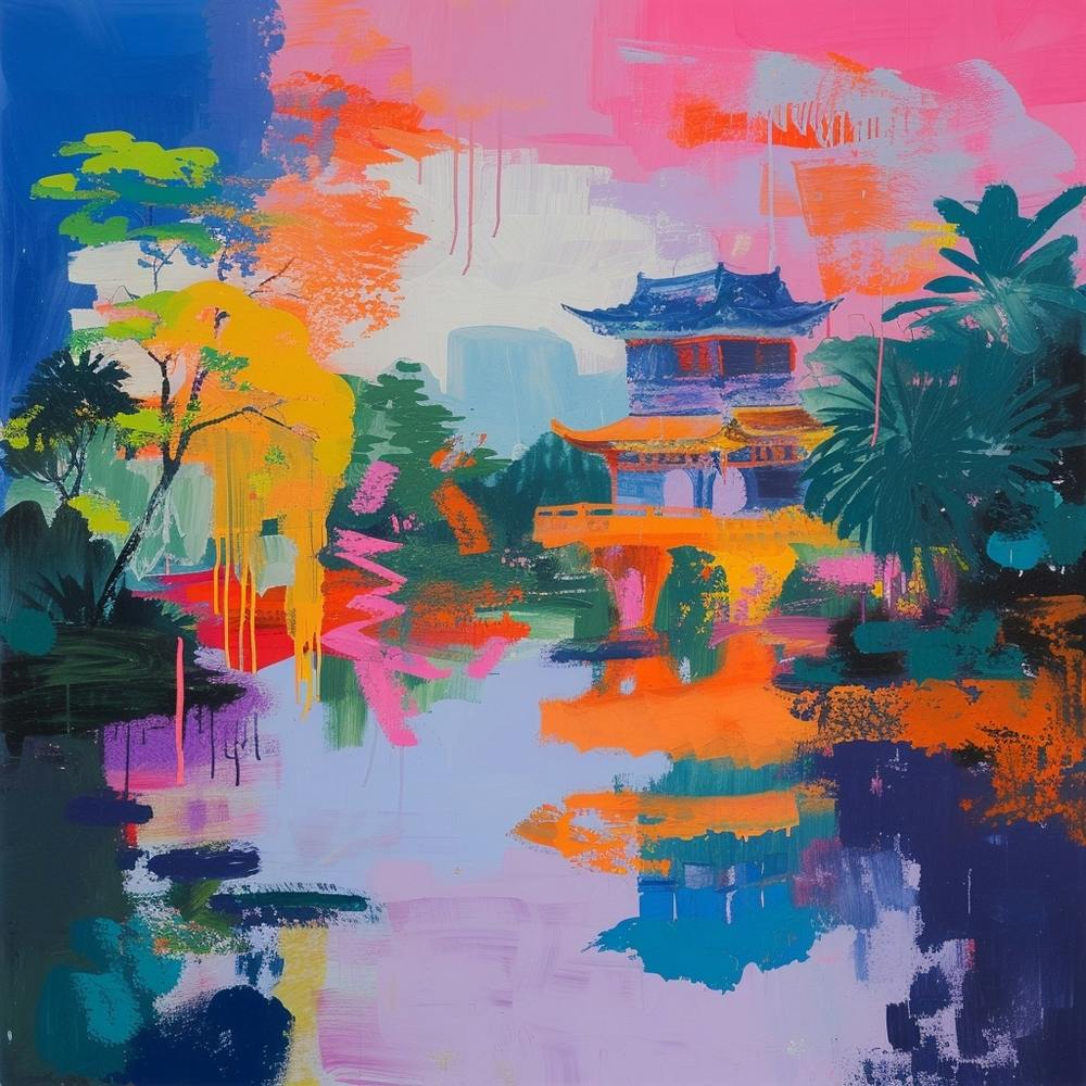 Abstract Travel Collection Hanoi Vietnam 4
