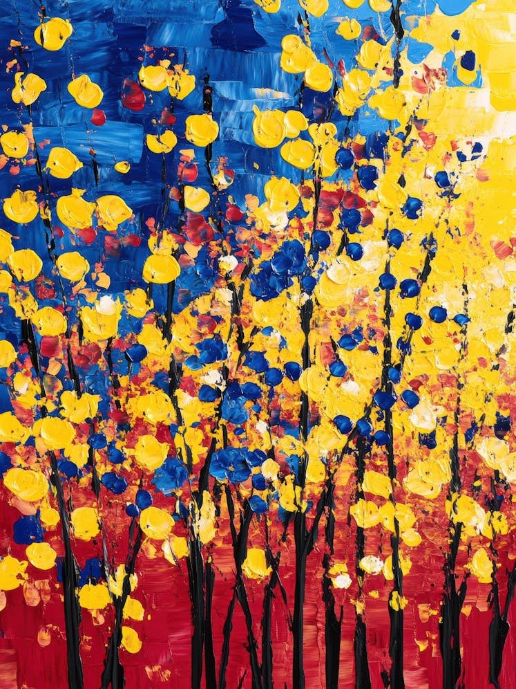 Abstract Tree Painting 3