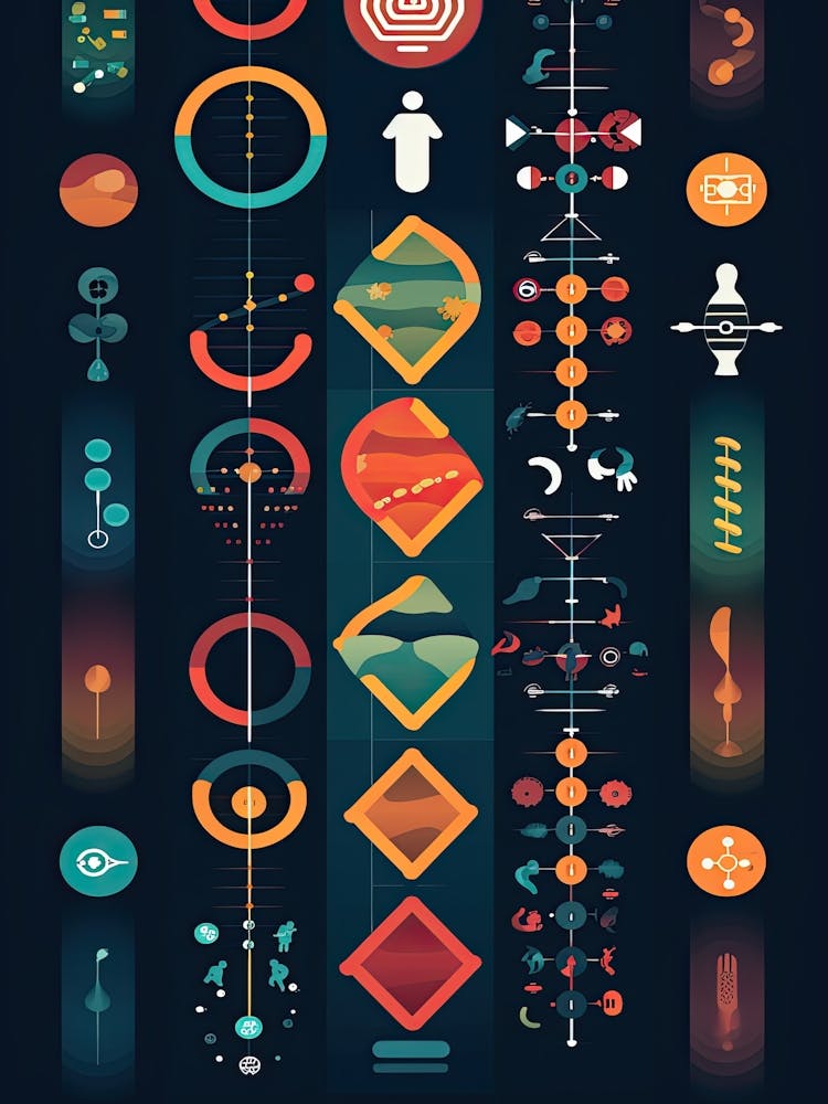 Dna Art Abstract Illustration 5