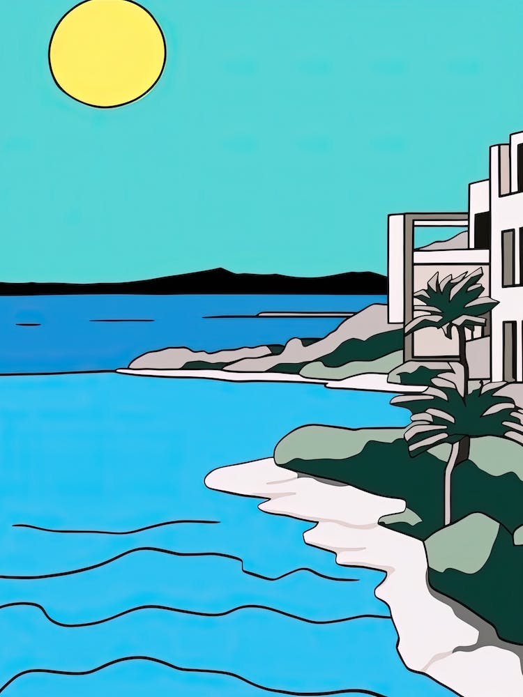 Minimal Design Style Of Cancún, Mexico 1