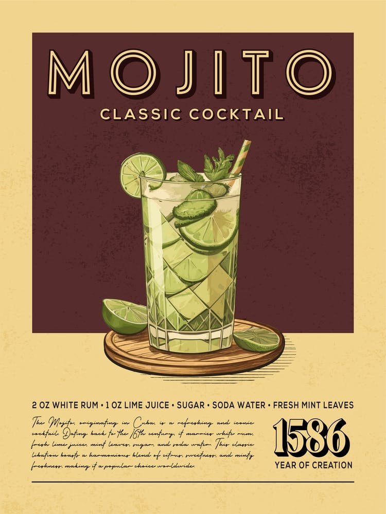 Mojito Classic Cocktail