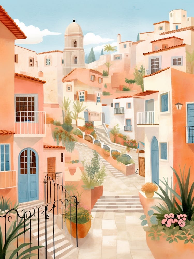 Tenerife Spain 2 Illustration