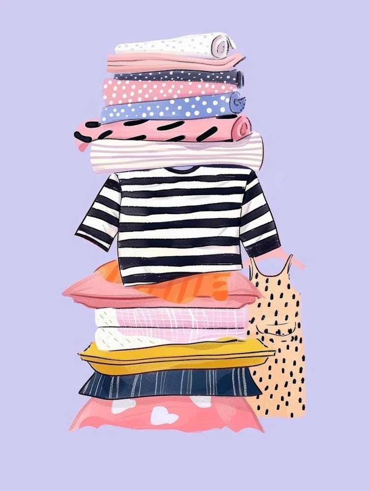 Stack Of Clothes 9