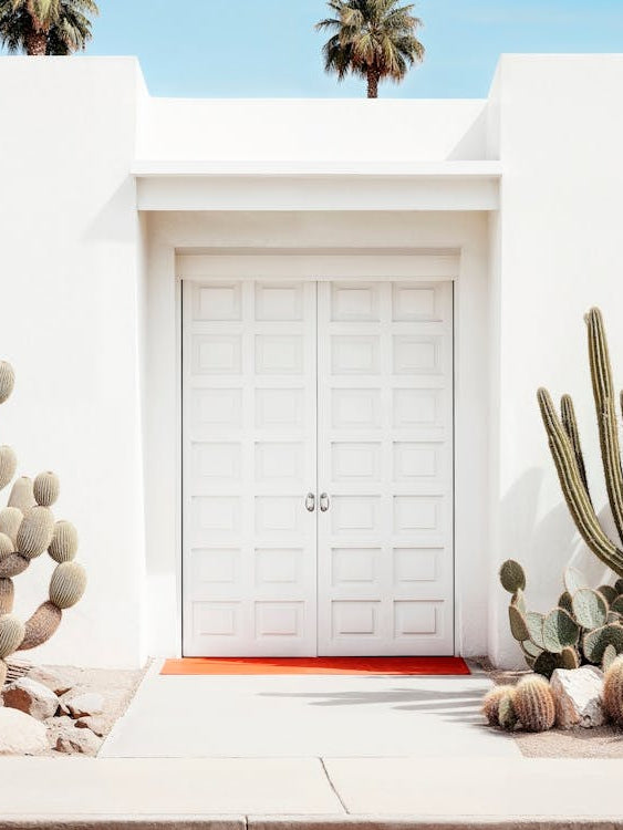 California Dreaming - White Mid-Century Modern House