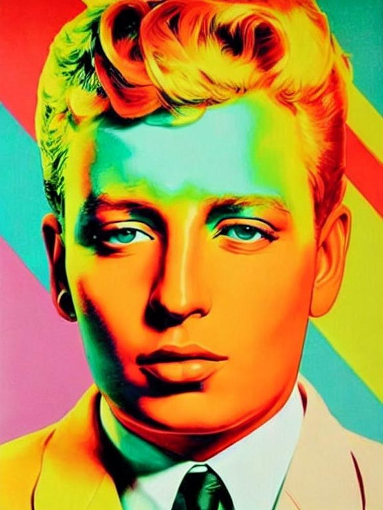 John Newman Colourful Pop Art