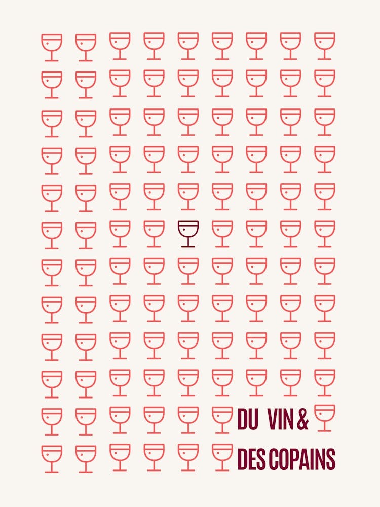 Wine Glasses in French