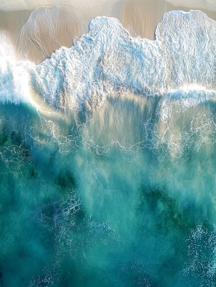 Aerial View Of A Beach 138