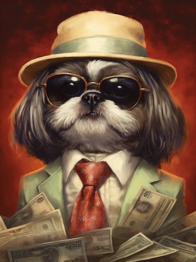 Gangster Dog Shih Tzu