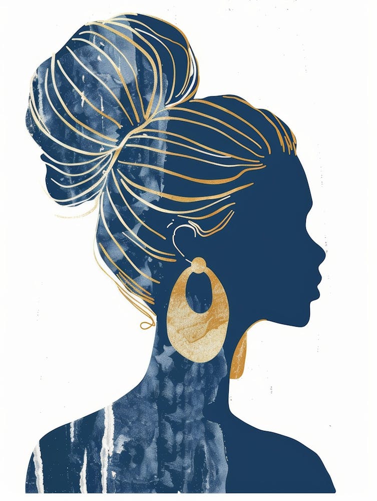 Silhouette Of A Woman 77