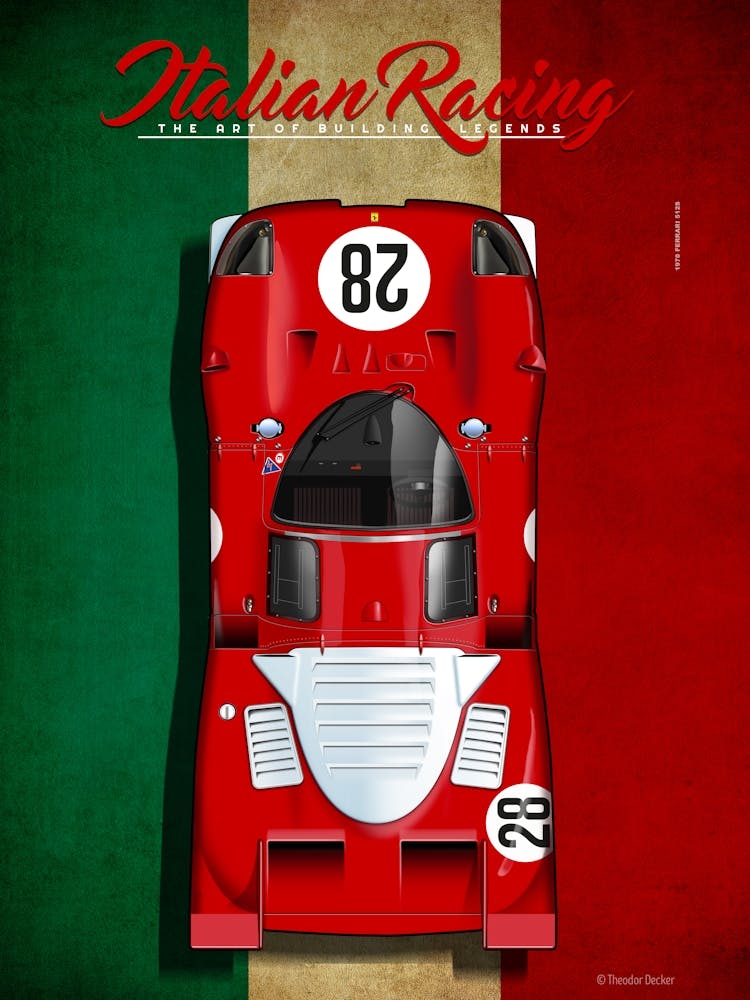 Italian Racing Ferrari 512S No.28