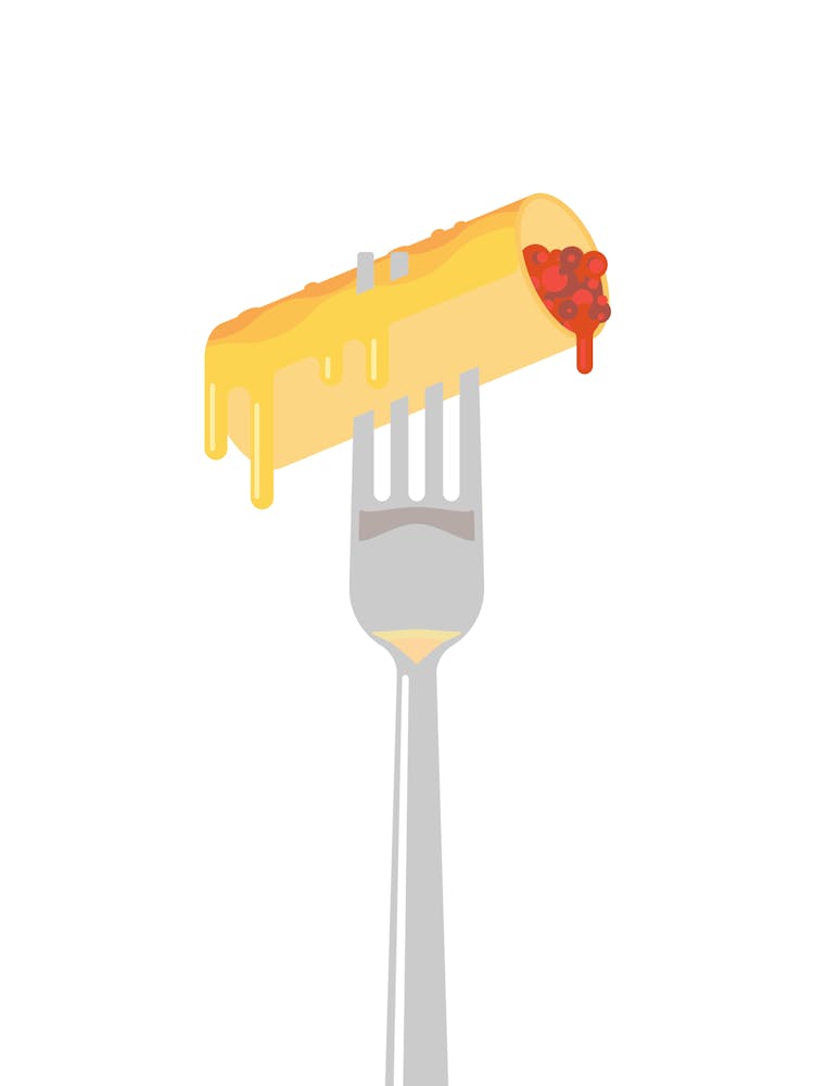 Fork With Cake On It