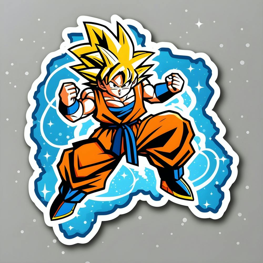 Dragon Ball Z Sticker