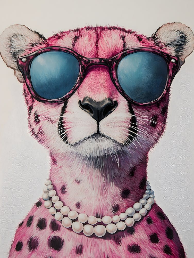 Gepard mit Sonnenbrille 6