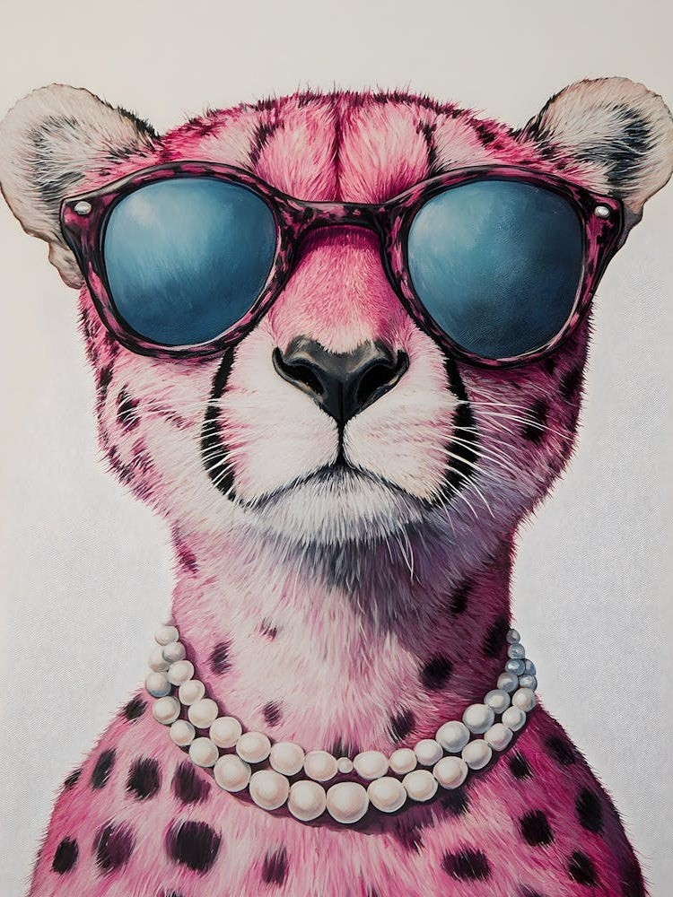 Cheetah In Sunglasses 6