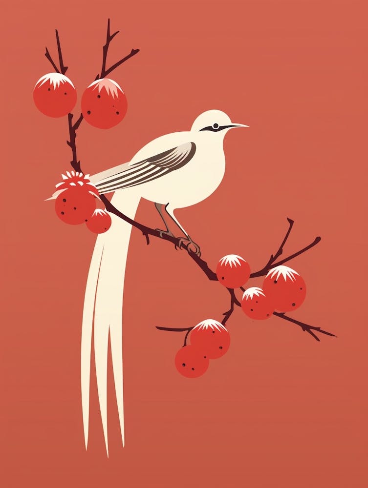 Minimalist Mockingbird 4 Illustration