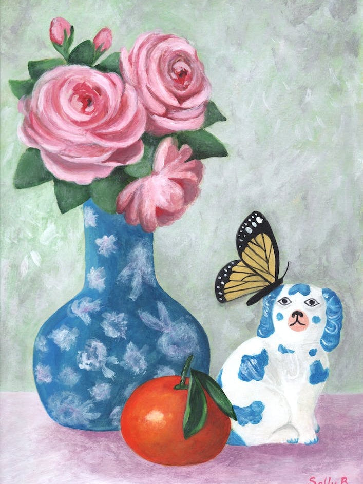 Chinoiserie Stratfordshire Dog And Mandarin