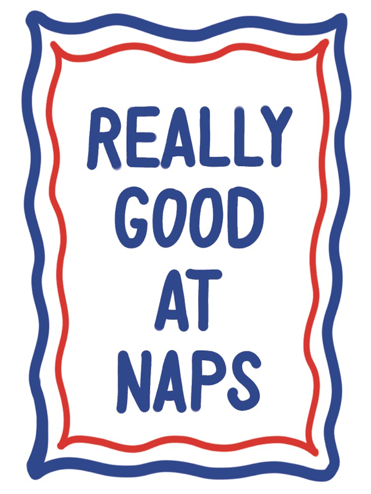 Really Good At Naps Typography