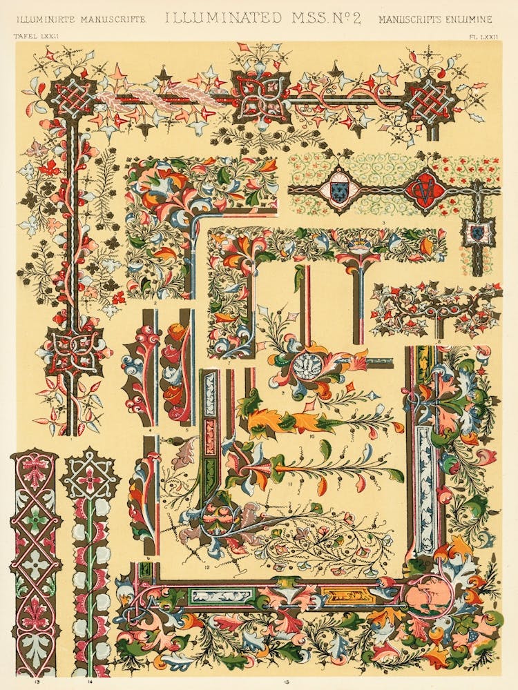 Vintage Pattern Illustration, Owen Jones     