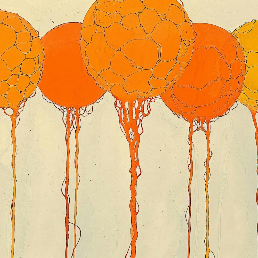 Orange Balloons
