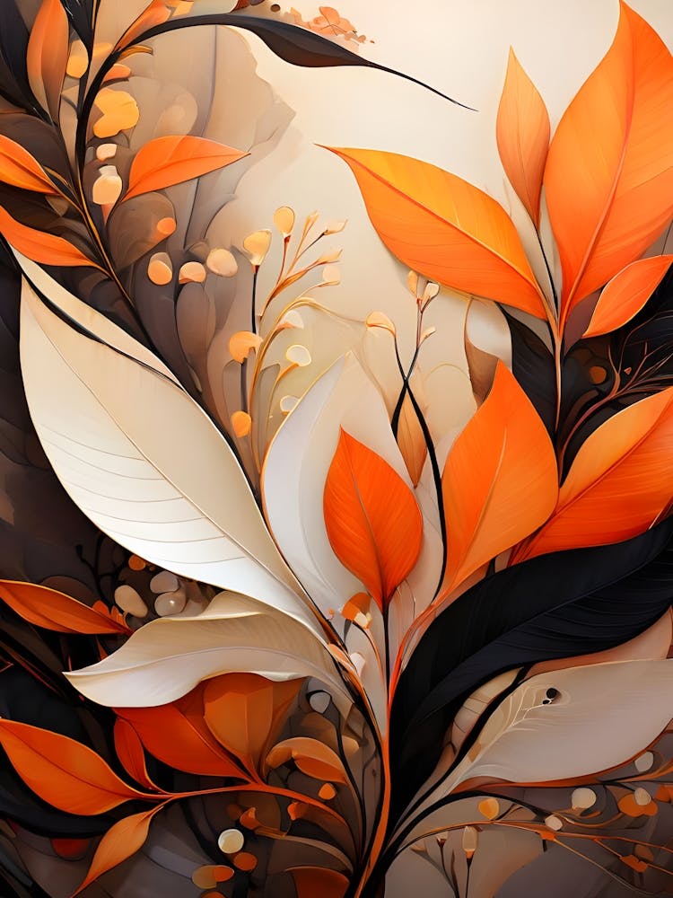 Abstract Leaves 21