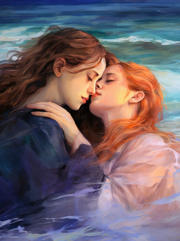 Kissing In The Ocean