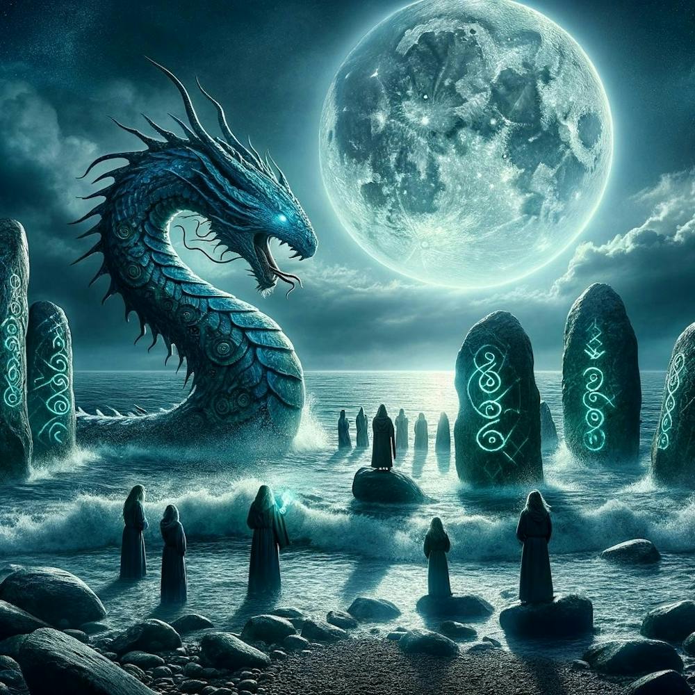 Moonlit Covenant: The Serpent's Embrace.
