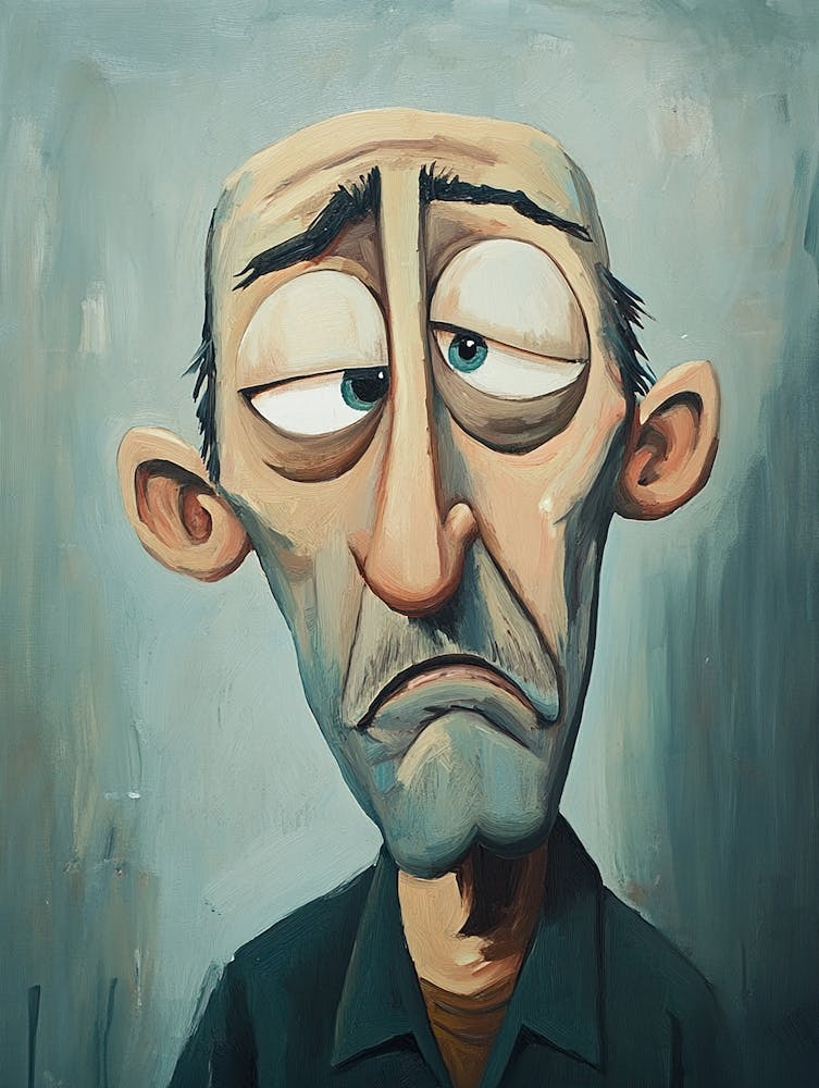 Sad Old Man