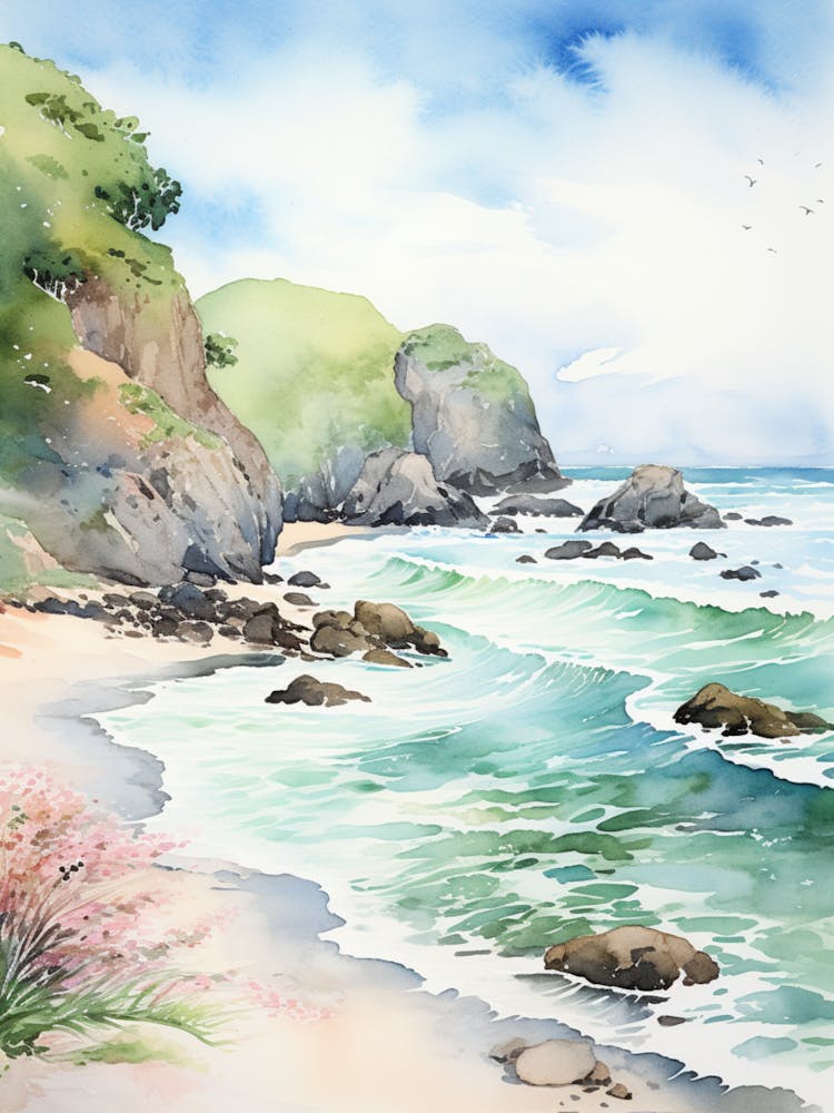 Pfeiffer Beach, Big Sur California Usa 1