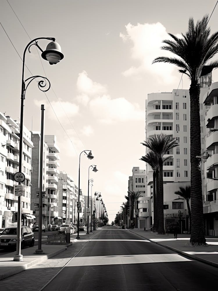 Tel Aviv, Israel, Photography In Black And White 3
