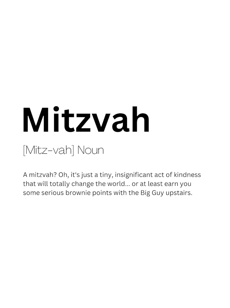 Mitzvah Definition Meaning