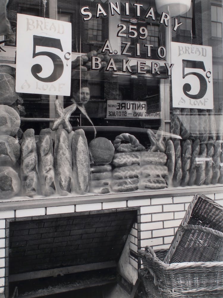 Bread Store, 259 Bleecker Street, Manhattan 1937