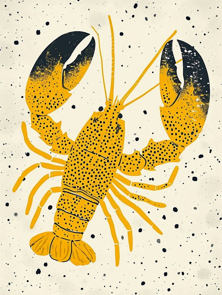 Yellow Lobster 1