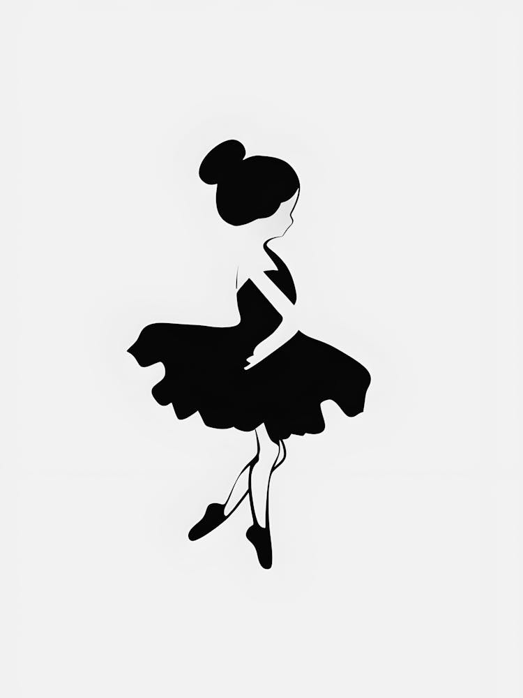 Ballerina Silhouette 2